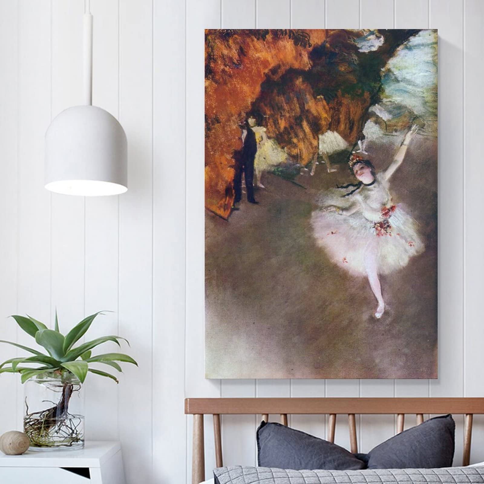 Amazon.co.jp: ポスター印象派の画家エドガー・ドガ『踊りの花形